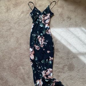 Long Spaghetti Strap Dress